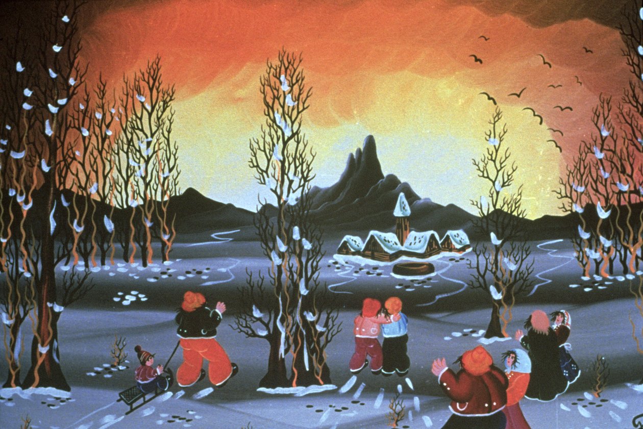 Wintertal von Herbert Hofer