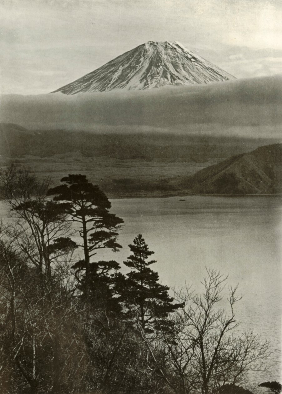 Fuji von Nakano-Kura-Toge von Herbert Ponting