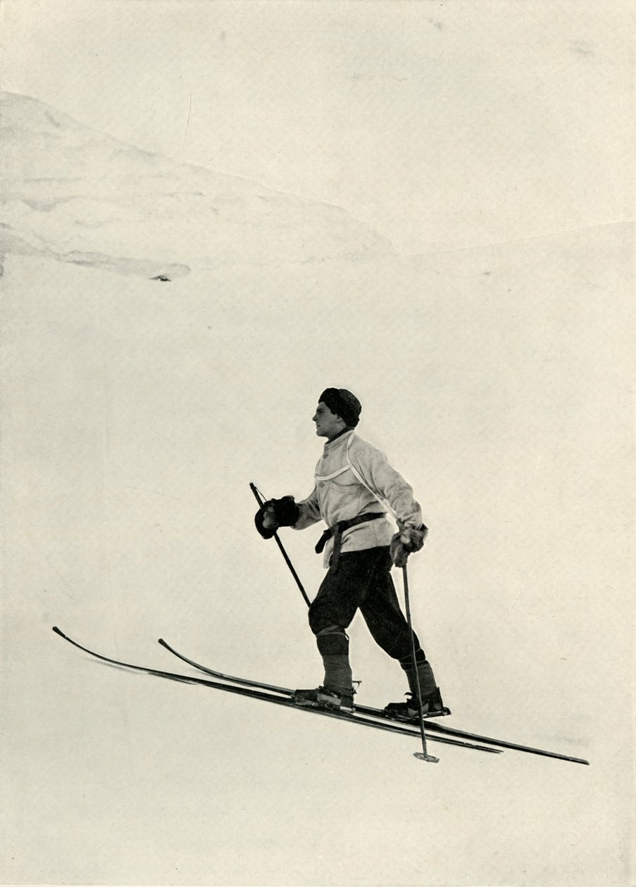 Leutnant Tryggve Gran, ca. 1910-1913 von Herbert Ponting
