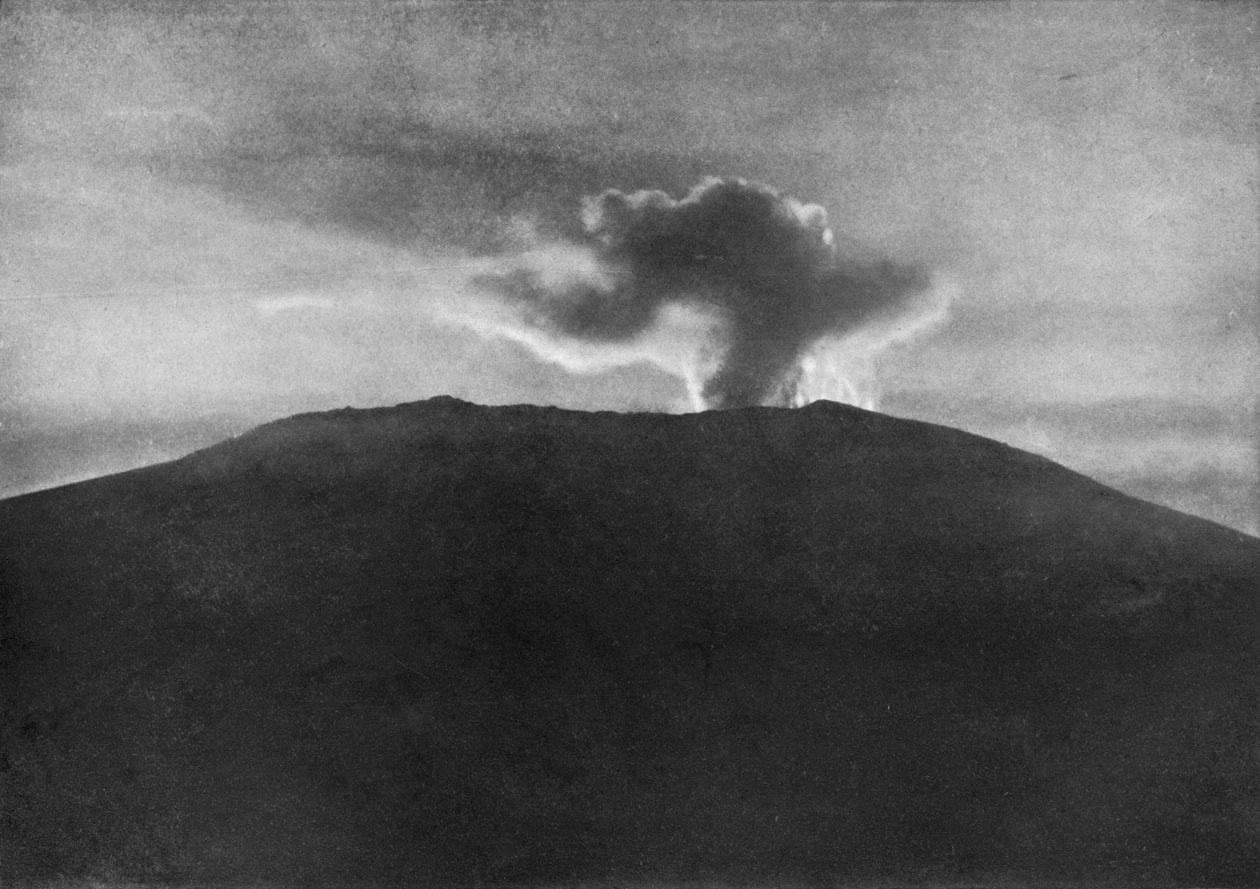 Der Gipfel des Mount Erebus, um 1910-1912, 1913 von Herbert Ponting
