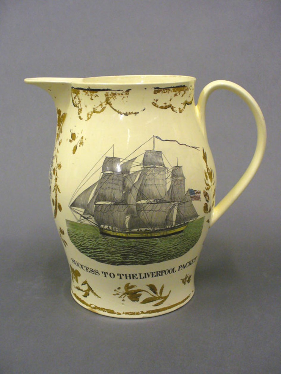 Krug, 1800-10 von Herculaneum Pottery