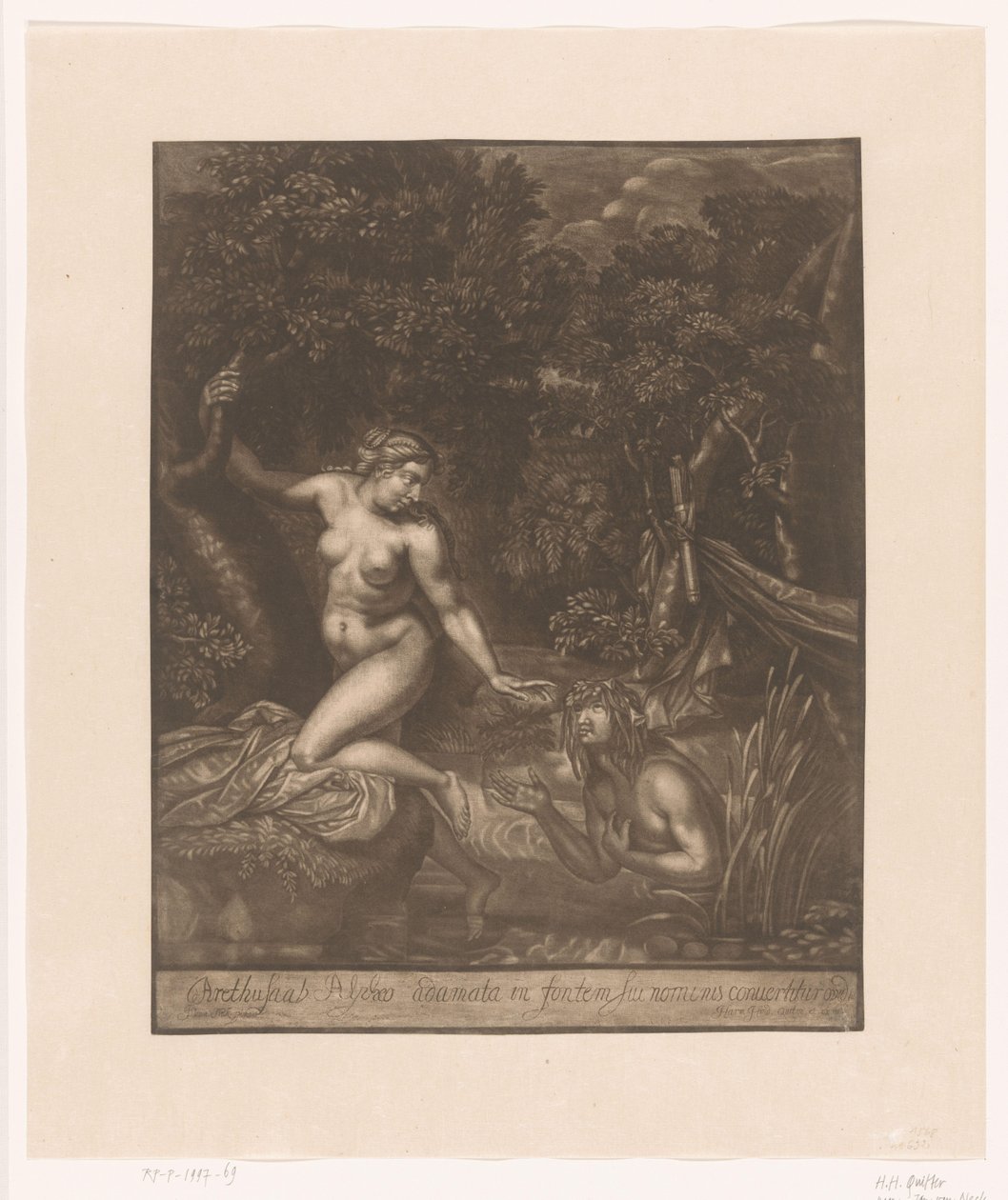 Alpheus und Arethusa von Herman Hendrik de Quiter (I)
