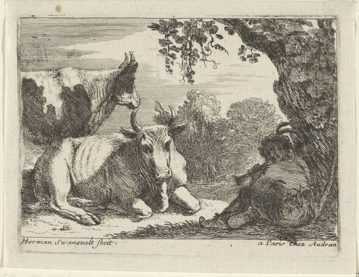 Kühe von Herman van Swanevelt