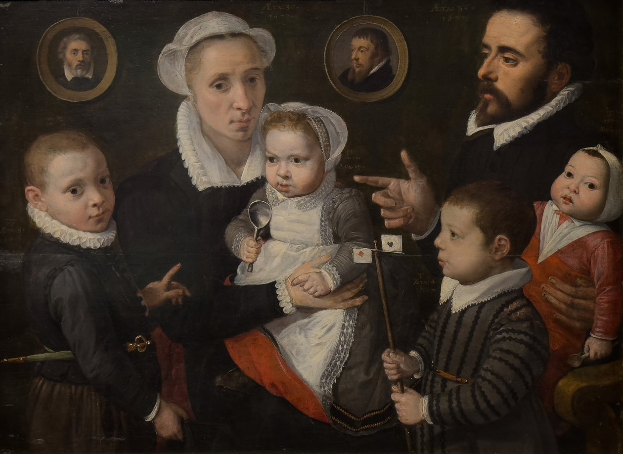 Familienporträt von Herman van der Mast