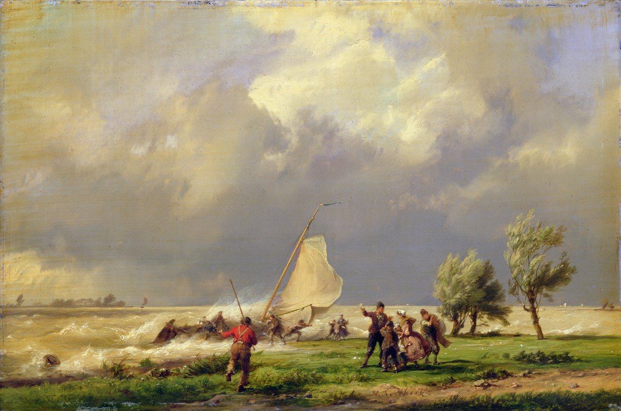 Das Schiffswrack von Johannes Hermann Barend Koekkoek