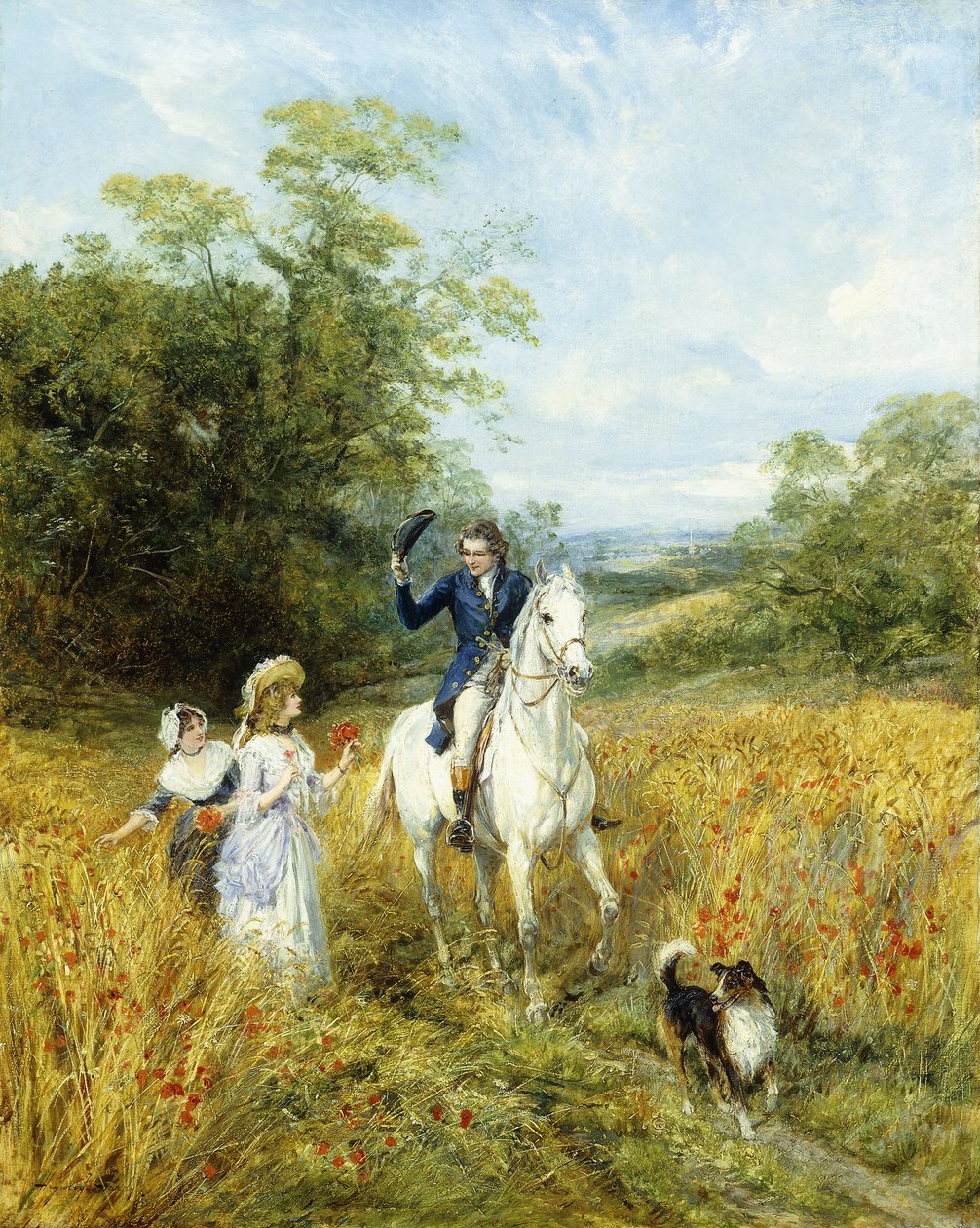 Der Morgenausritt von Heywood Hardy