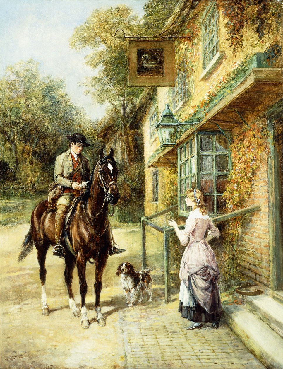 Der Dorfpostbote von Heywood Hardy