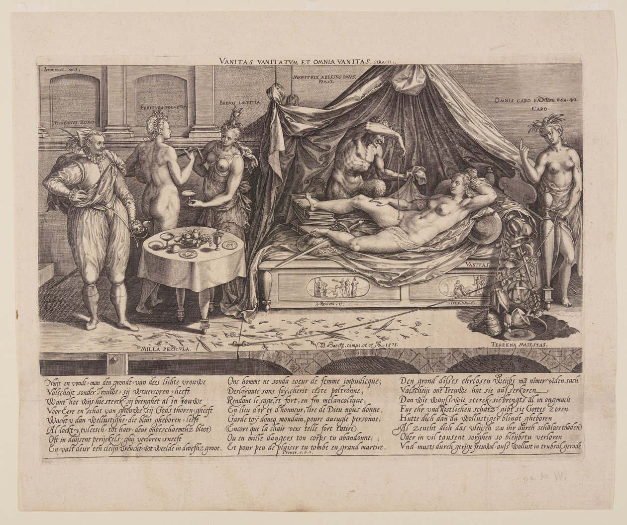 Vanitas von Hieronymous Wierix