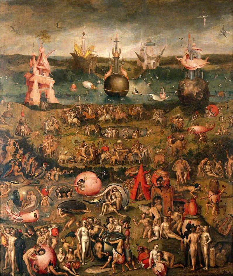 Allegorie des Luxus von Hieronymus Bosch
