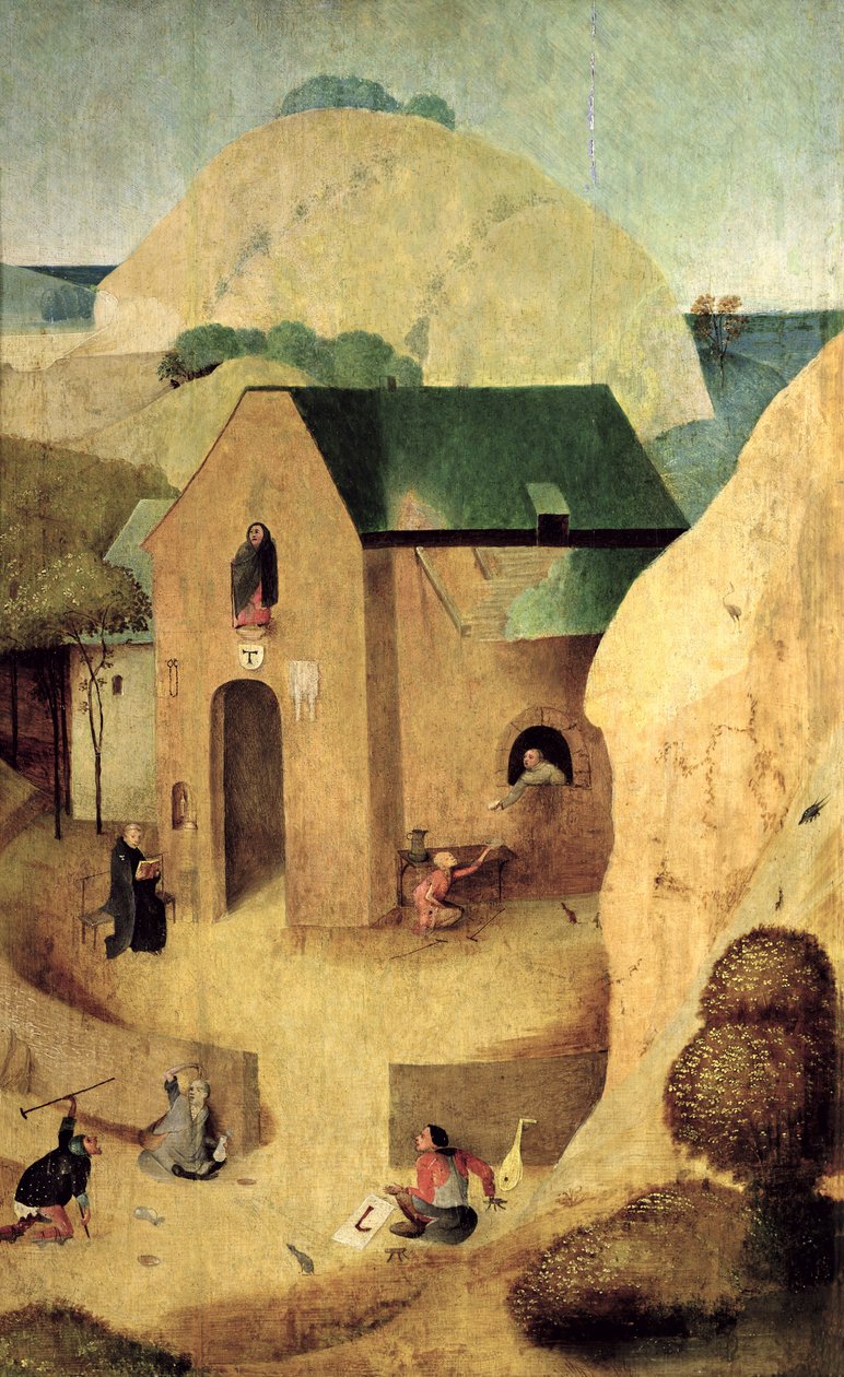 Ein Antonianer Priorat von Hieronymus Bosch