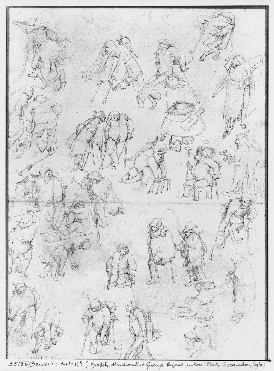 Bettler von Hieronymus Bosch