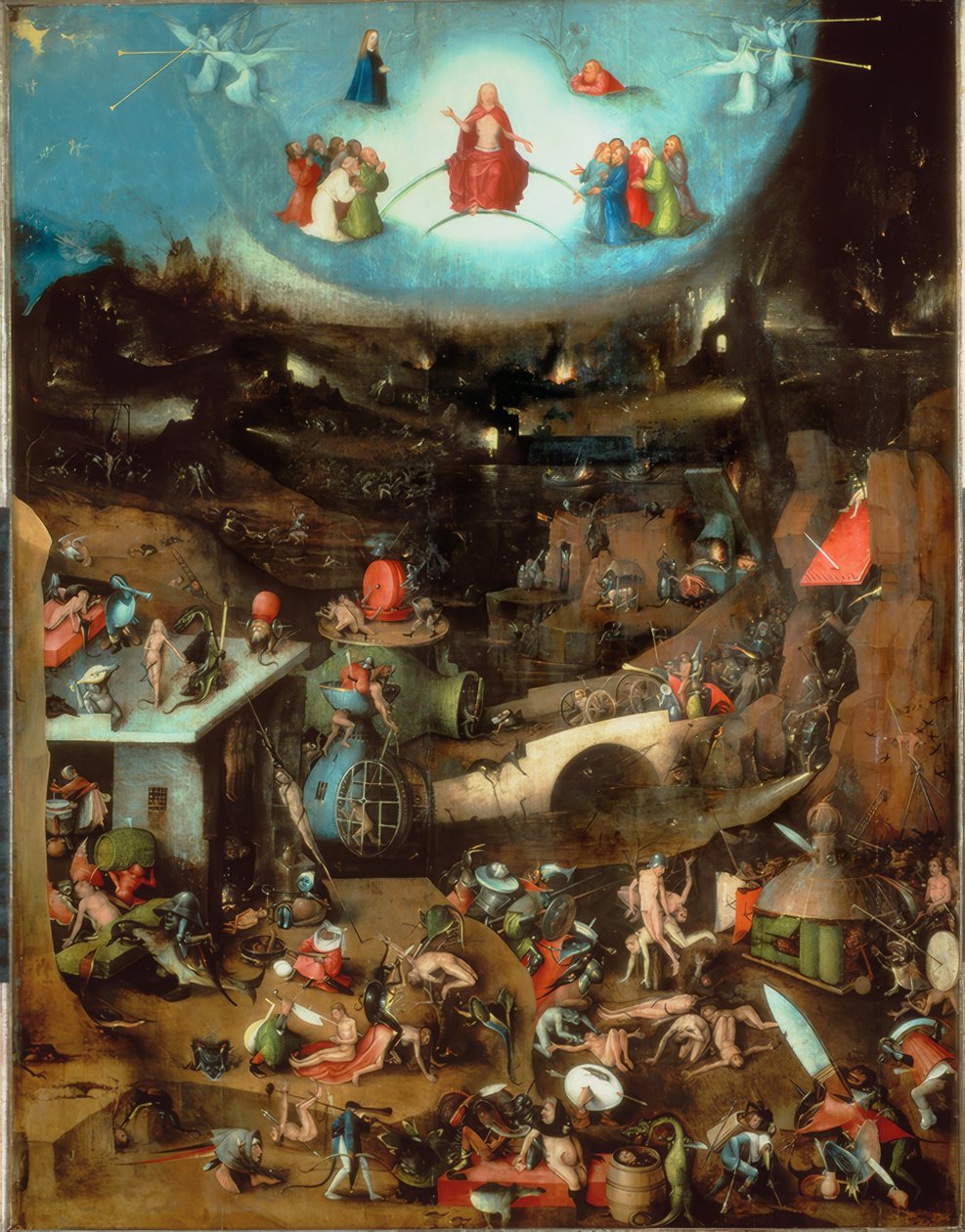 Das Weltgericht von Hieronymus Bosch