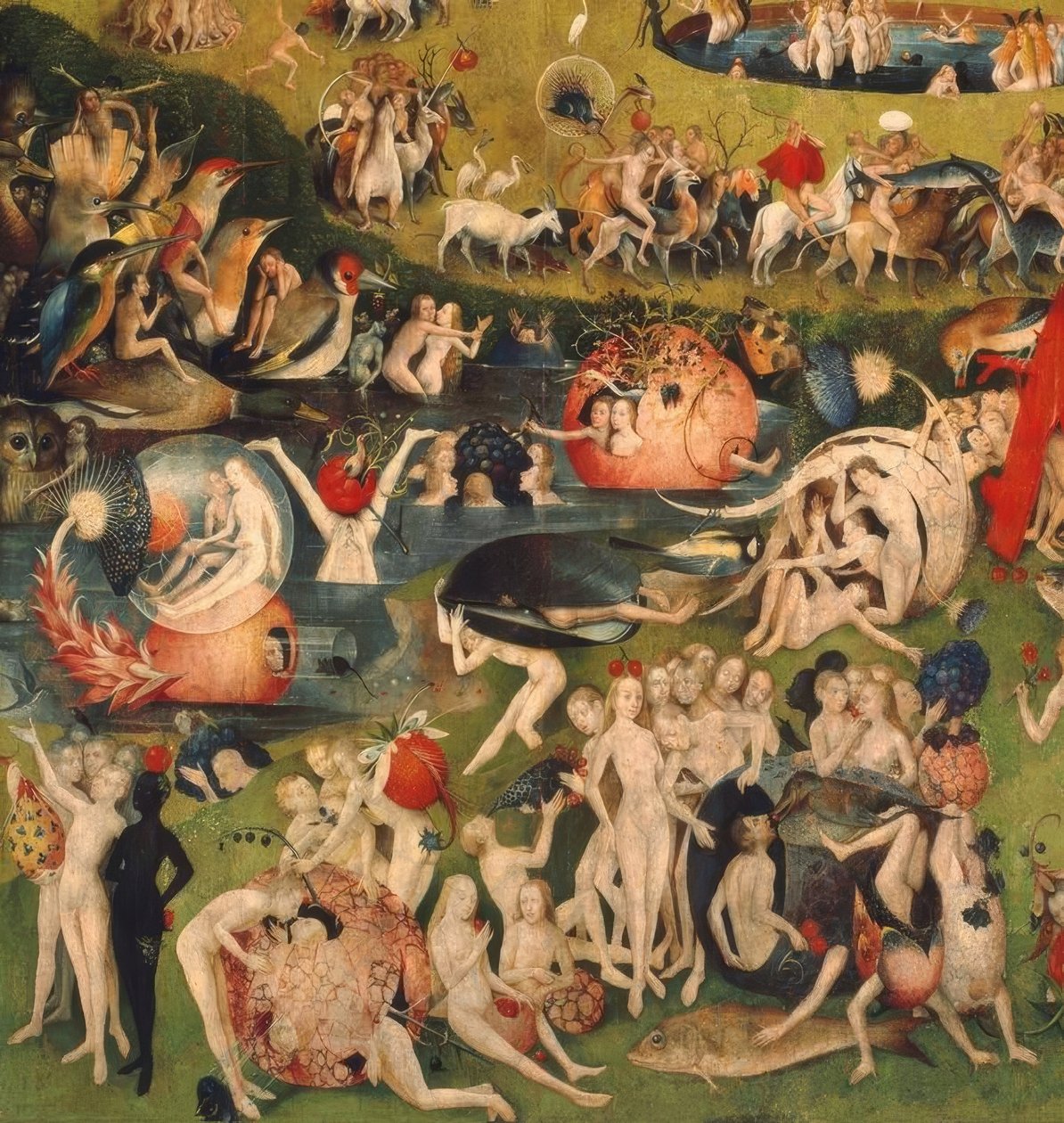 Der Garten der Lüste von Hieronymus Bosch