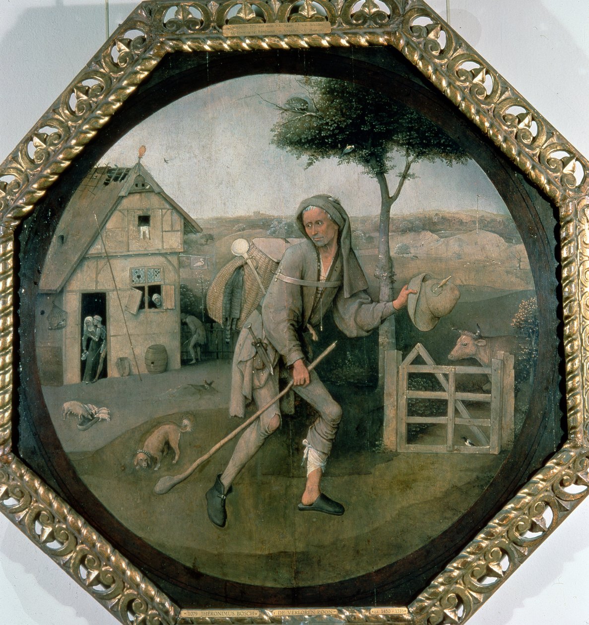 Der Vagabund, Der verlorene Sohn, ca. 1510 von Hieronymus Bosch