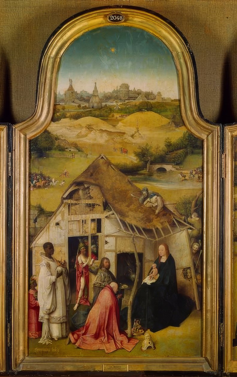 Die Anbetung der Könige von Hieronymus Bosch