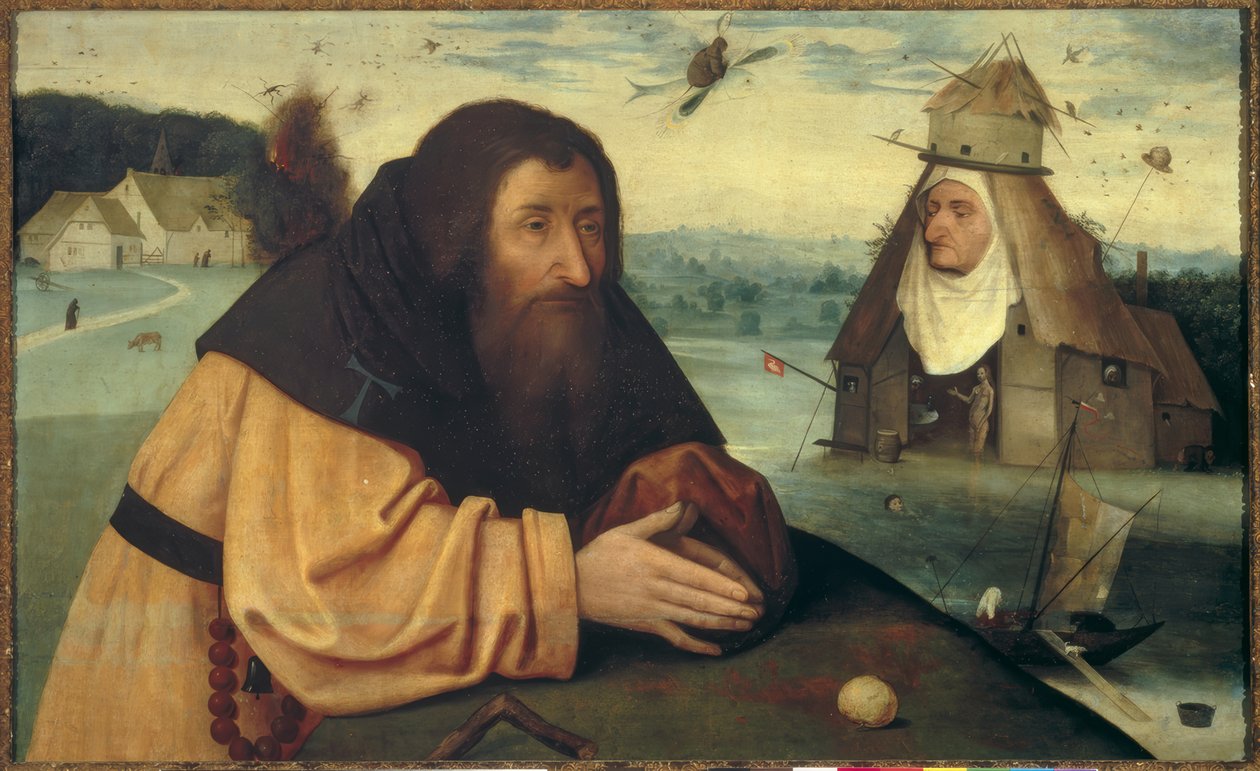 Die Versuchung des Heiligen Antonius von Hieronymus Bosch