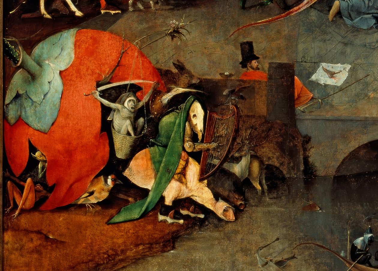 Die Versuchung des heiligen Antonius von Hieronymus Bosch