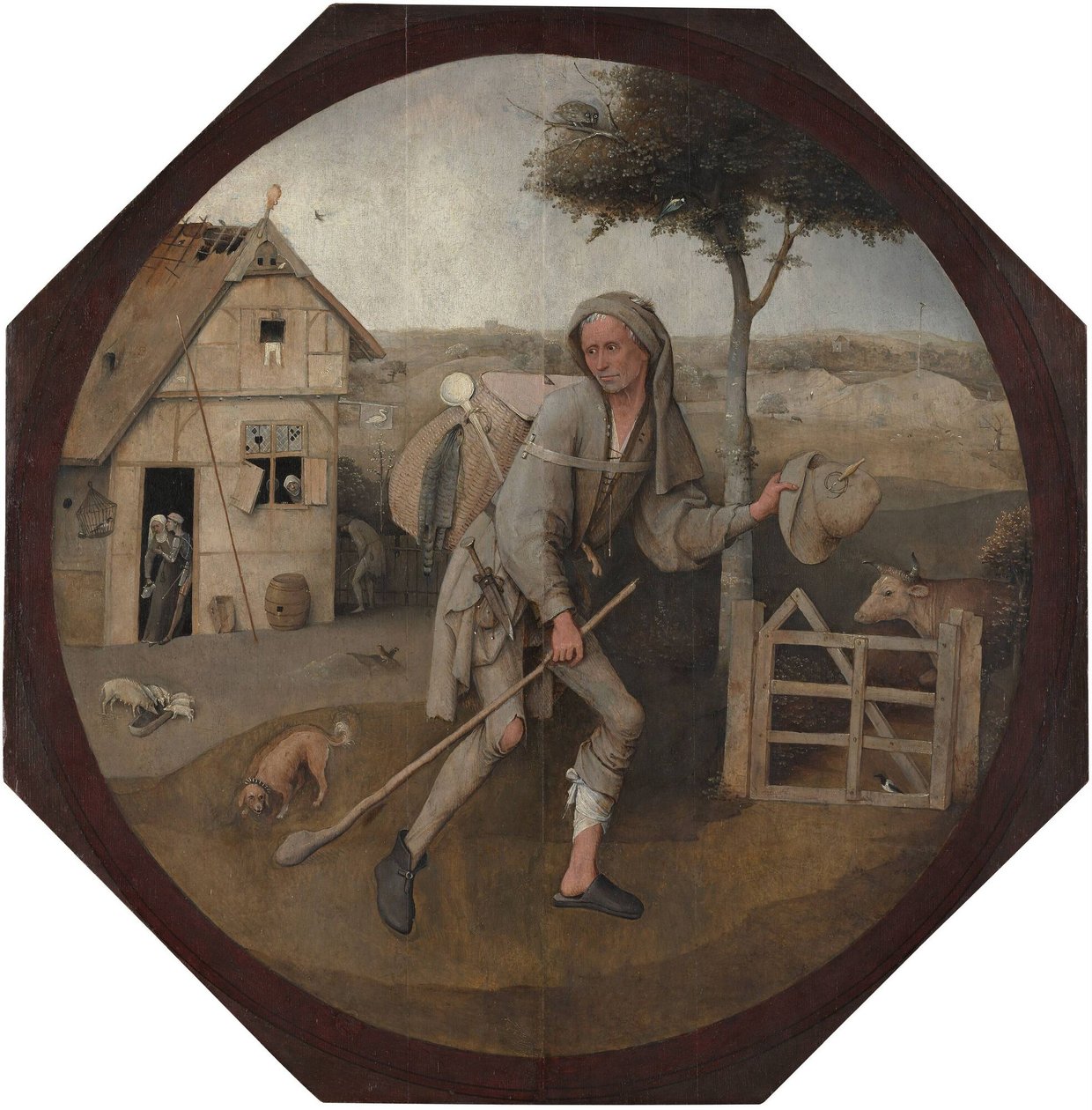 Der Wanderer von Hieronymus Bosch