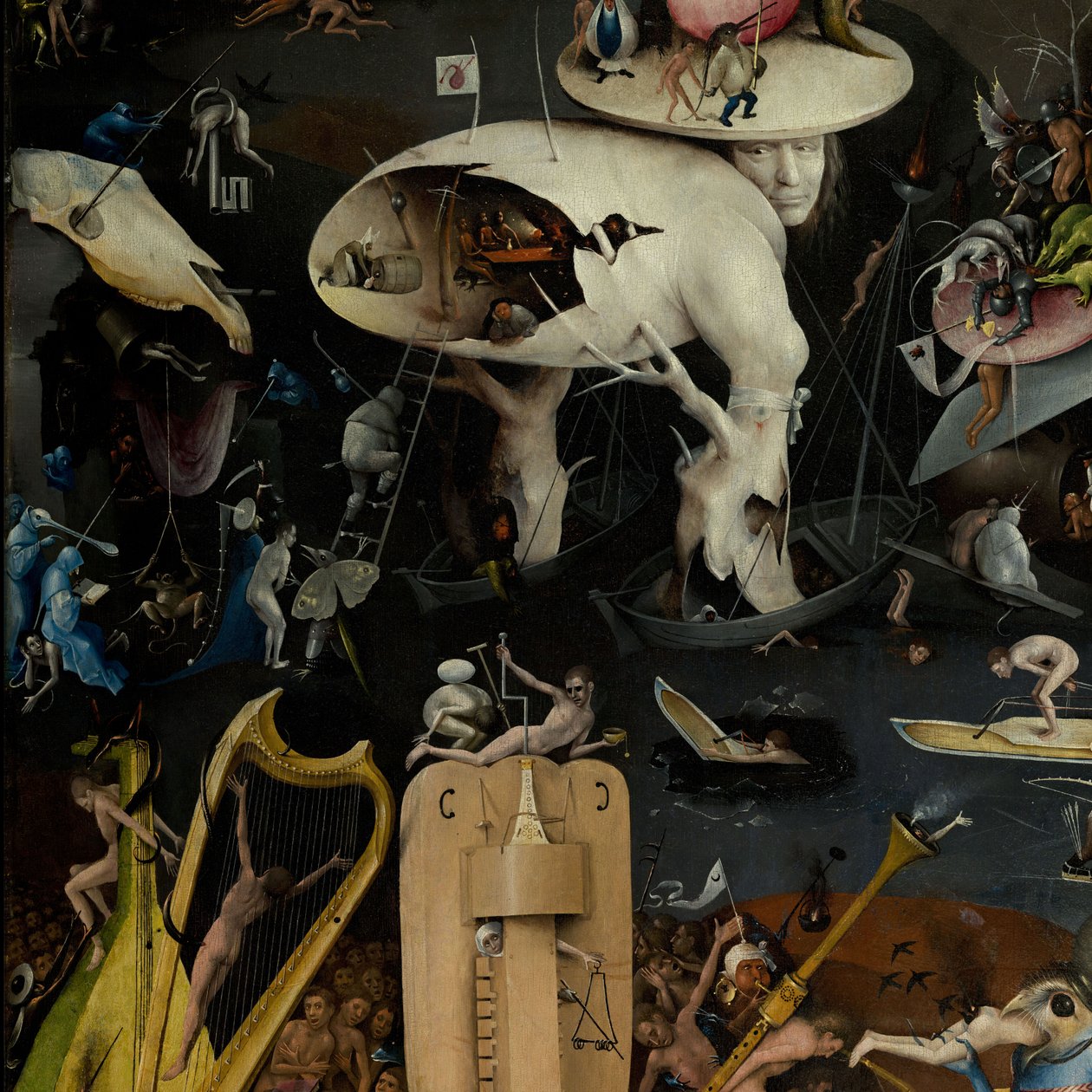 Der Garten der Lüste, 1490-1500 von Hieronymus Bosch