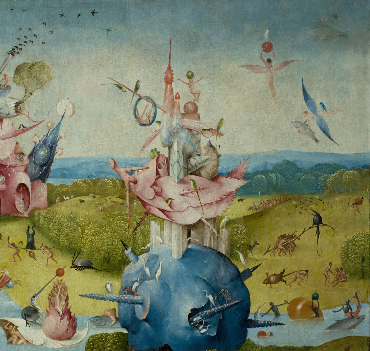 Der Garten der Lüste, 1490-1500 von Hieronymus Bosch