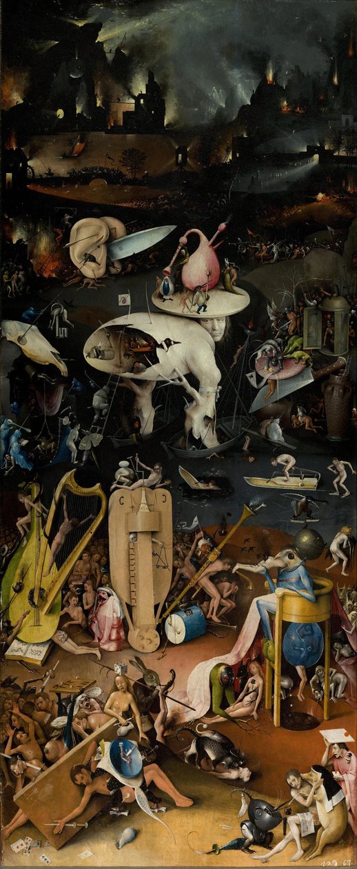Der Garten der Lüste, 1490-1500 von Hieronymus Bosch