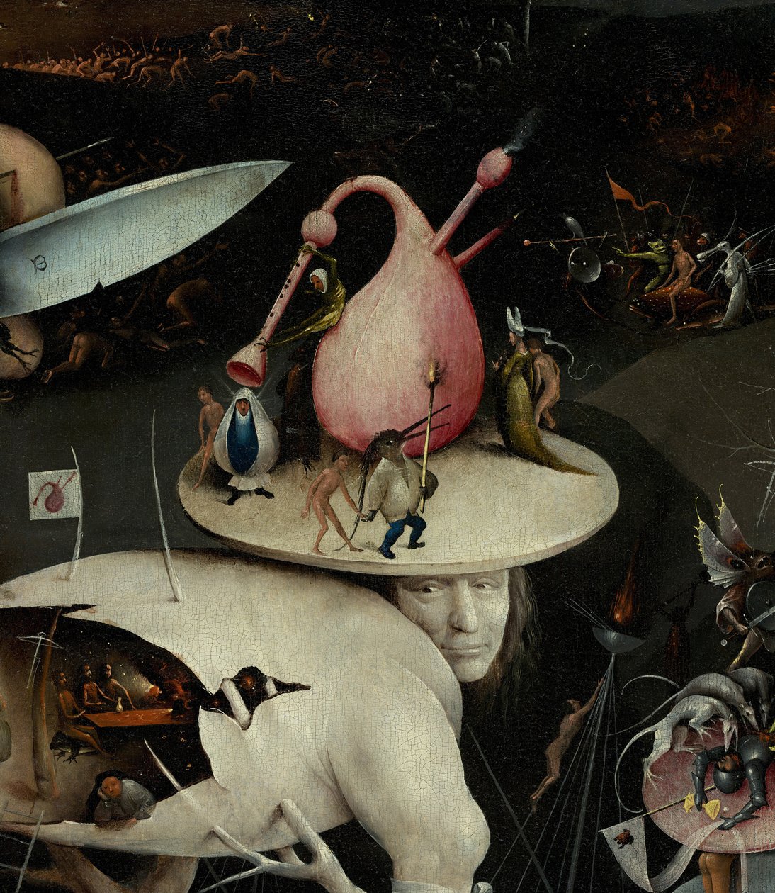 Der Garten der Lüste, 1490-1500 von Hieronymus Bosch