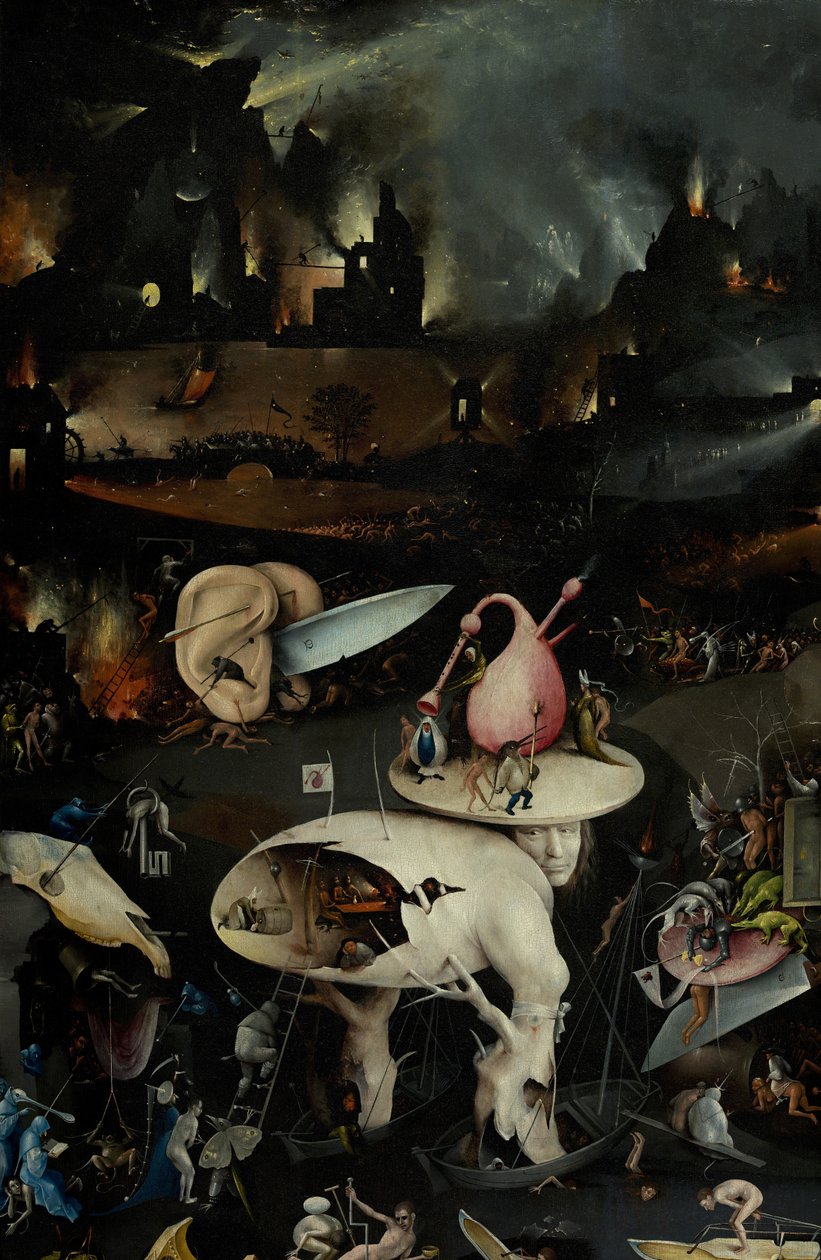Der Garten der Lüste, 1490-1500 von Hieronymus Bosch