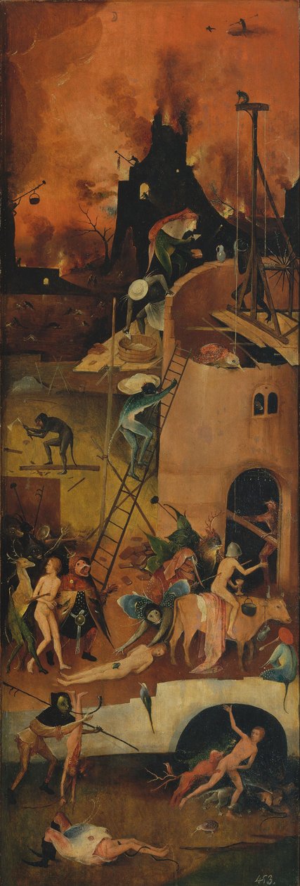 Der Heuwagen Triptychon Rechtes Panel, ca. 1516 von Hieronymus Bosch