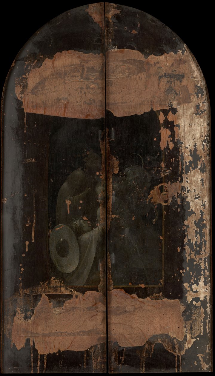 Das Jüngste Gericht (Außenansicht) von Hieronymus Bosch