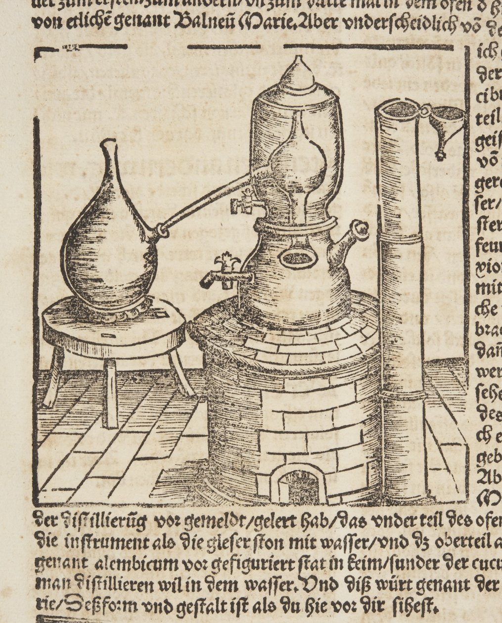 Das Buch zu Distillieren von Hieronymus Brunschwig
