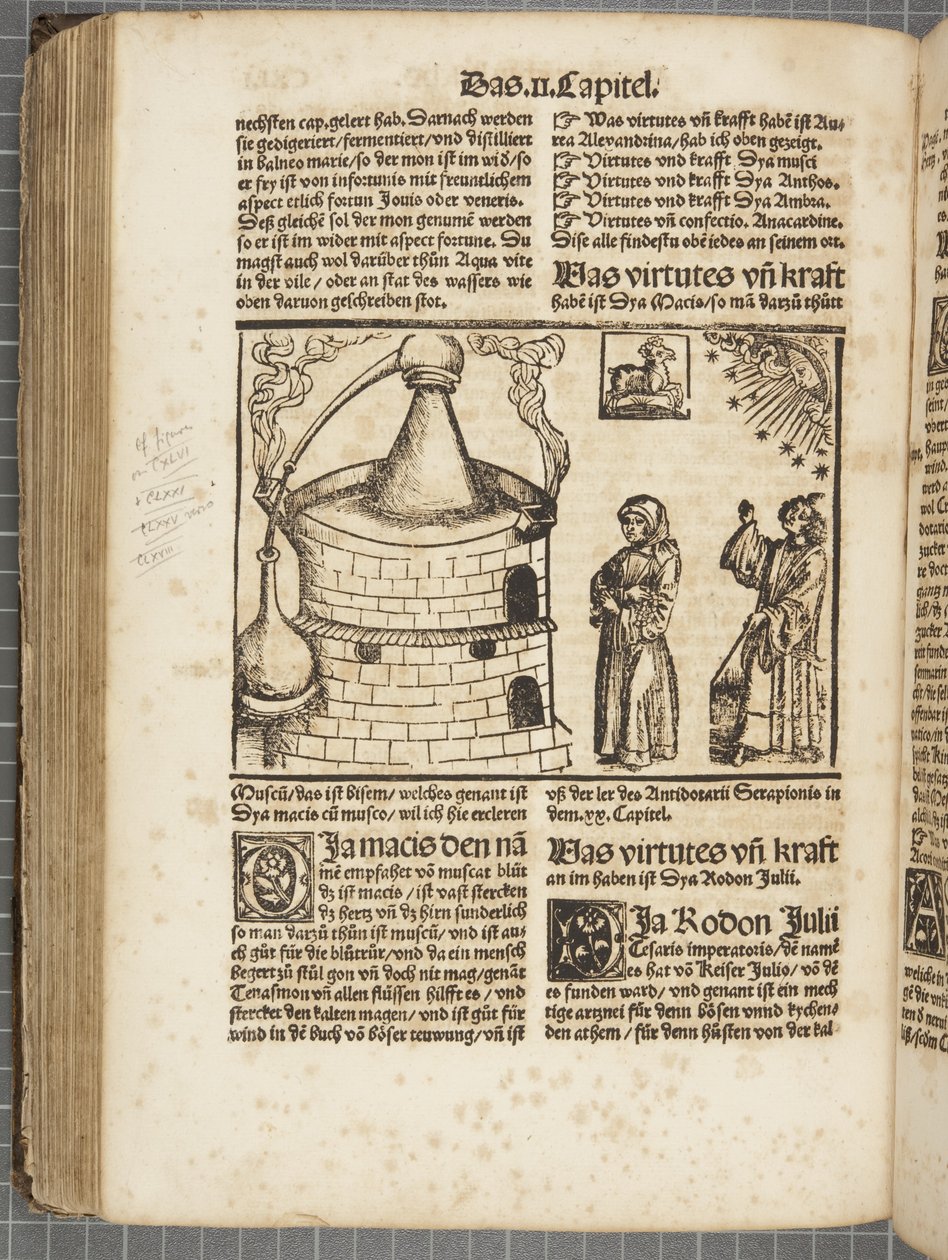 Das Buch zu Distillieren von Hieronymus Brunschwig