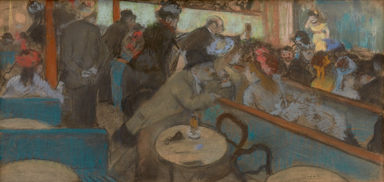 Café-Konzert (Die Zuschauer) von Hilaire Germain Edgar Degas