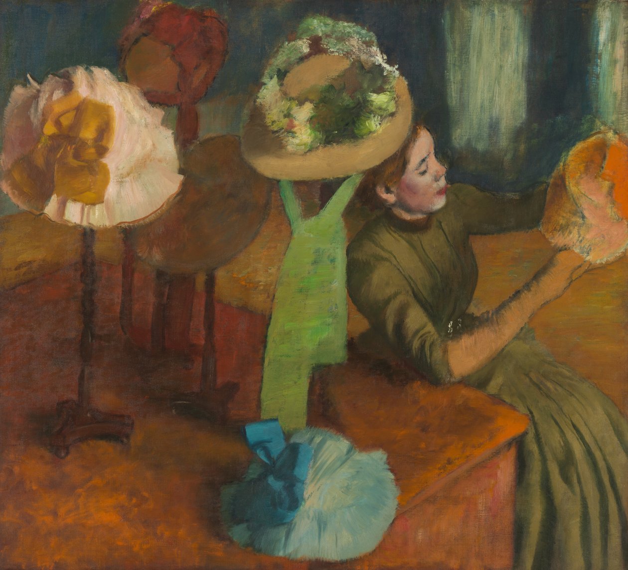 Das Hutmacher-Geschäft von Hilaire Germain Edgar Degas