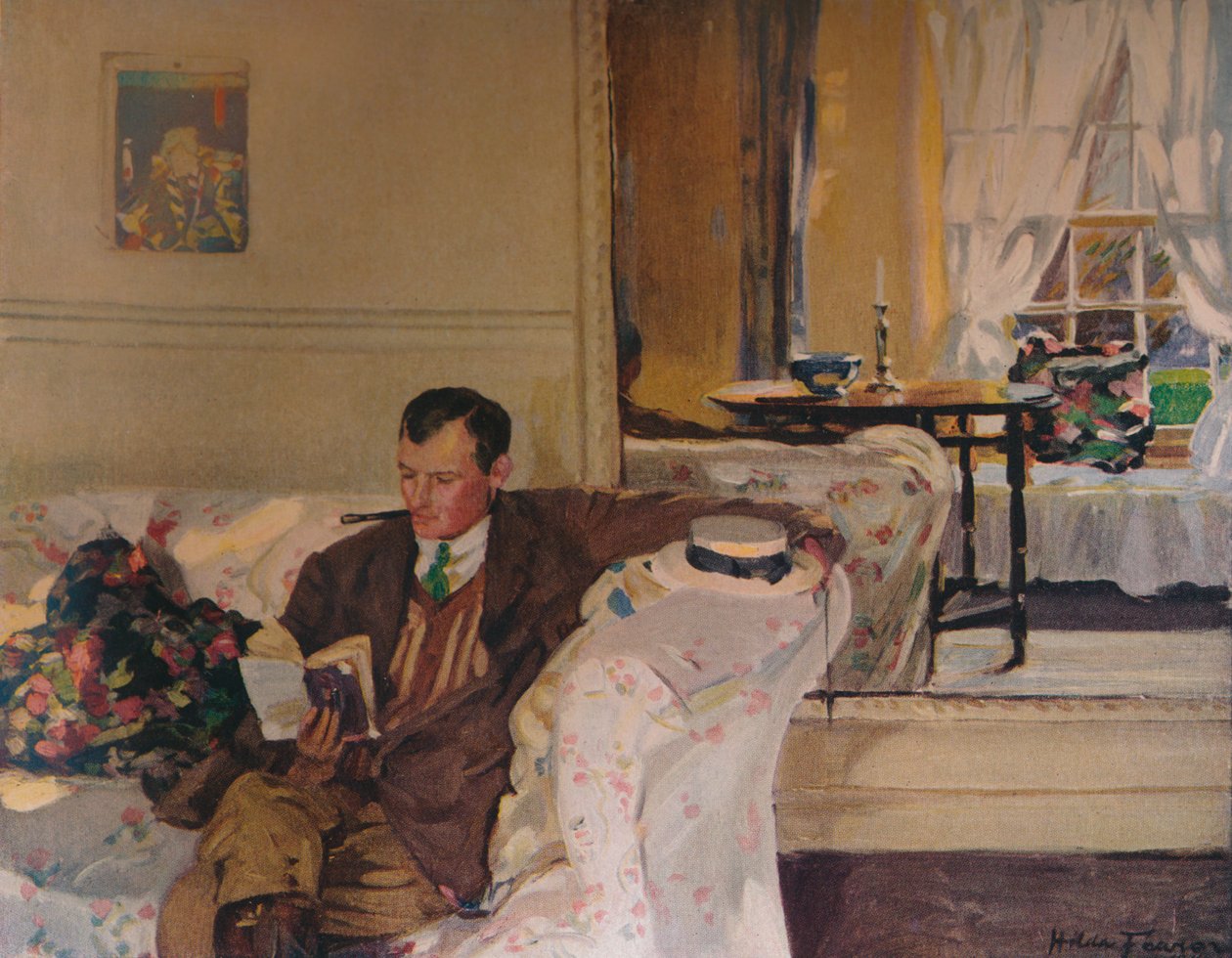 Porträt von Algernon Talmage, um 1900-1914-1915 von Hilda Fearon