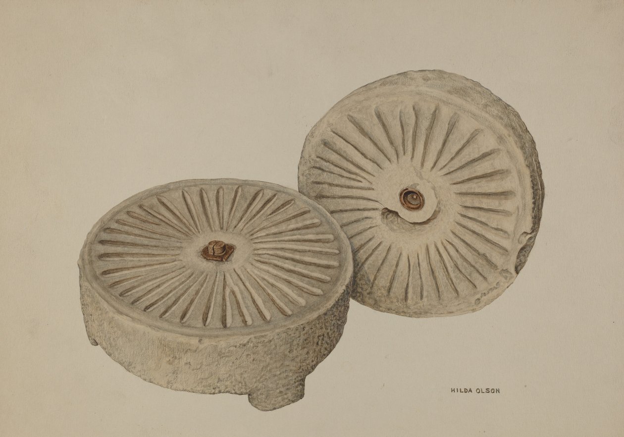 Mühlsteine von Hilda Olson