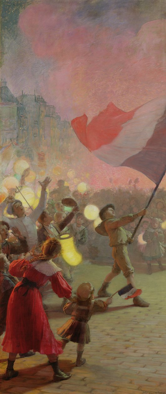 Erinnerung an das Nationalfest, 1895 von Hippolyte Berteaux