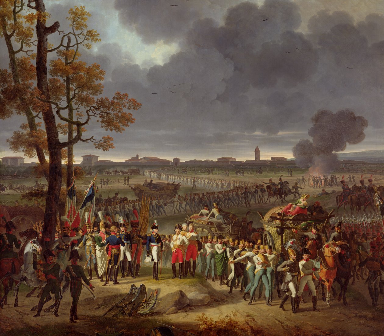 Die zweite Belagerung von Mantua am 2. Februar 1797, ca. 1812 von Hippolyte Lecomte