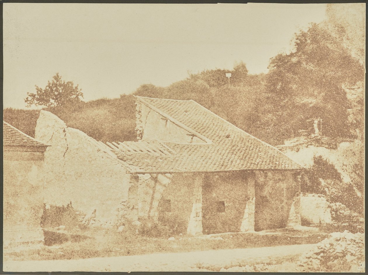 [Landhaus in Ruinen] von Hippolyte Bayard