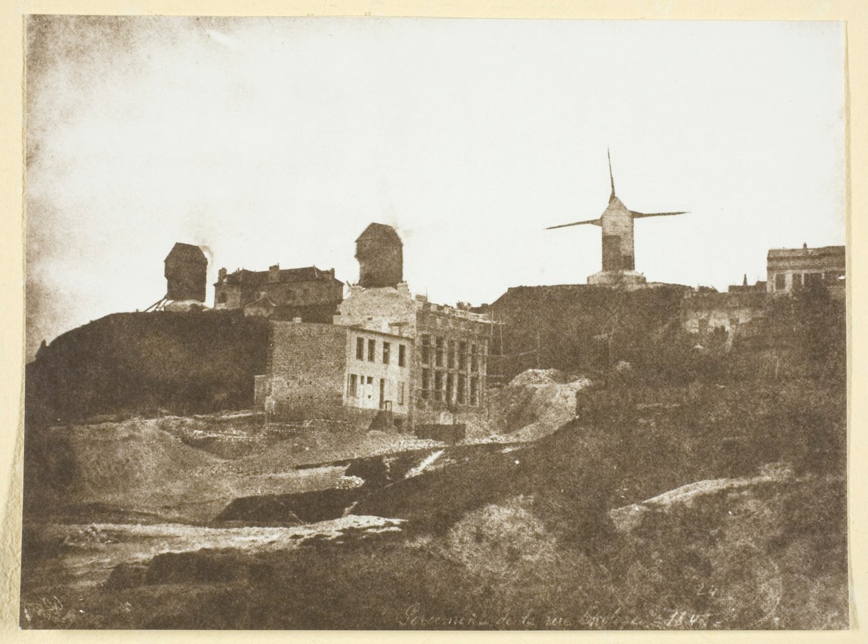 Mühlen von Montmartre von Hippolyte Bayard