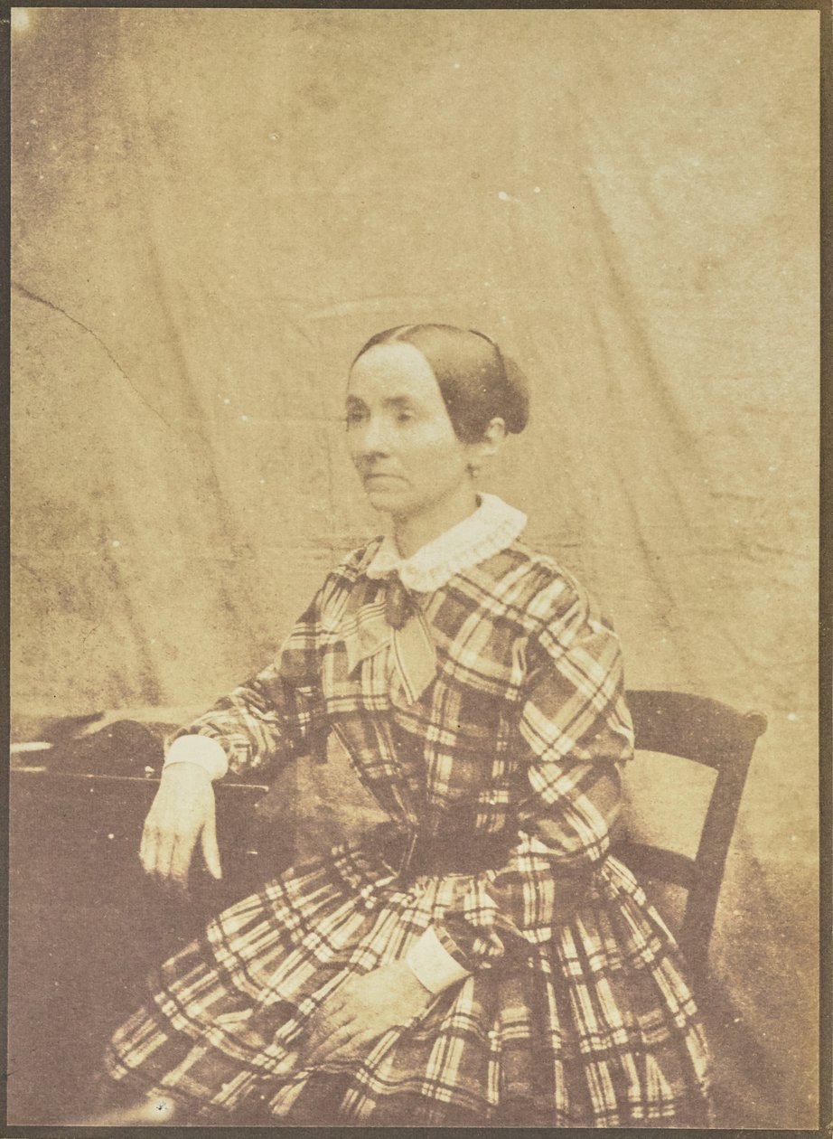 Porträt einer sitzenden Frau von Hippolyte Bayard