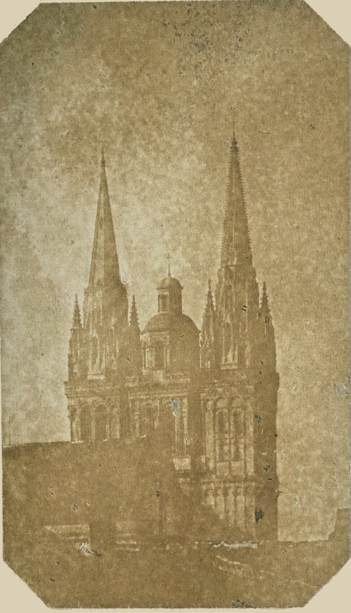 Türme der Kathedrale Saint Maurice, Angers von Hippolyte Bayard