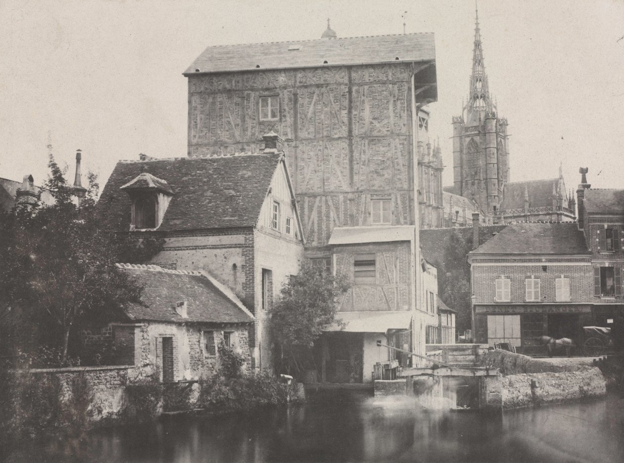 Ansicht von Évreux, 1850 von Hippolyte Bayard