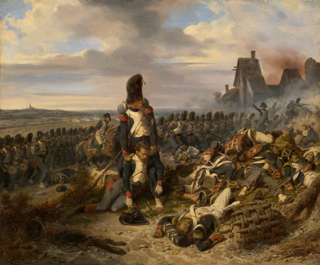 Kampfszene von Hippolyte Bellange