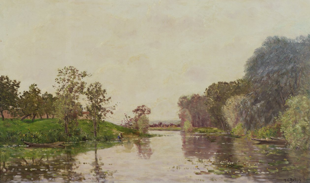 Sommer am Fluss von Hippolyte Camille Delpy