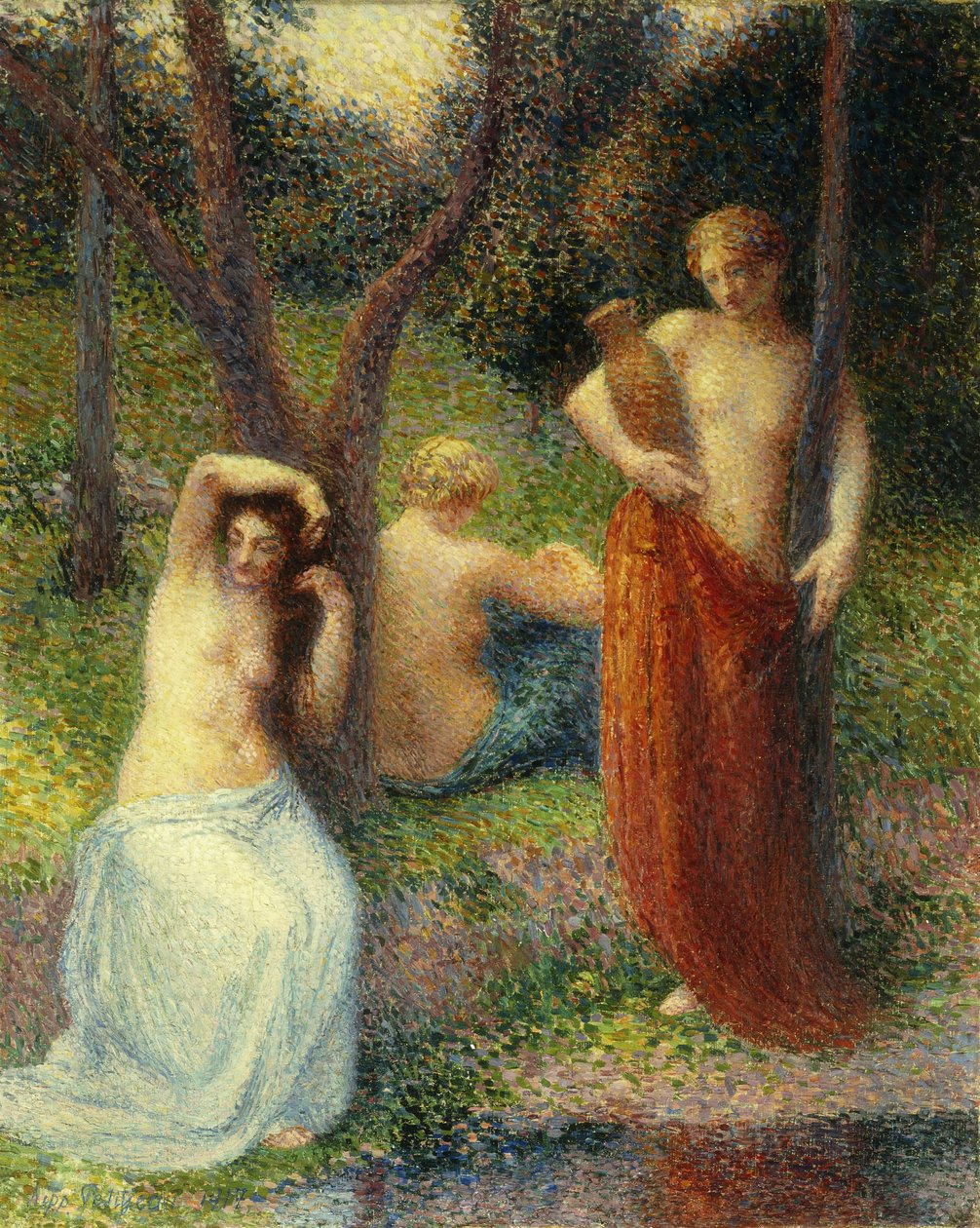 Die drei Grazien, 1917 von Hippolyte Petitjean