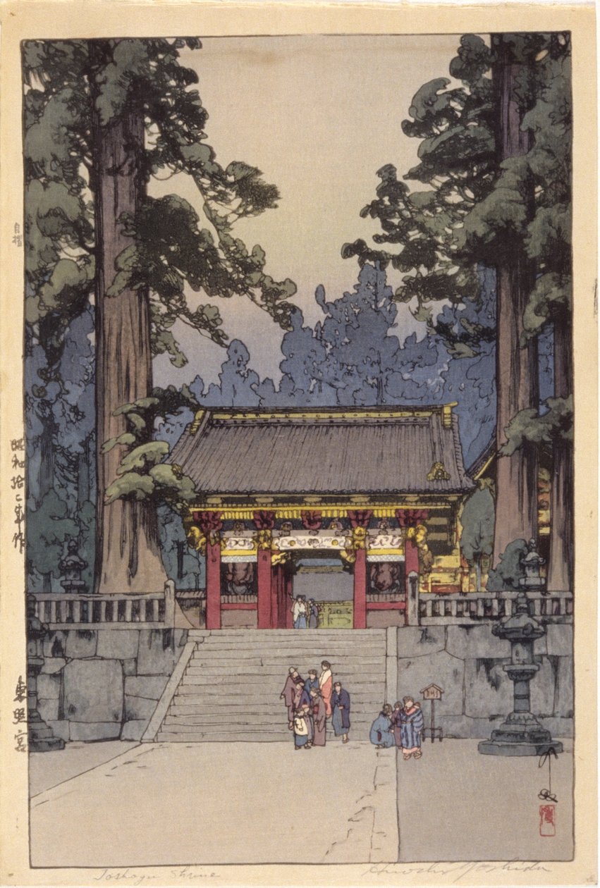 Toshoyu-Schrein von Hiroshi Yoshida