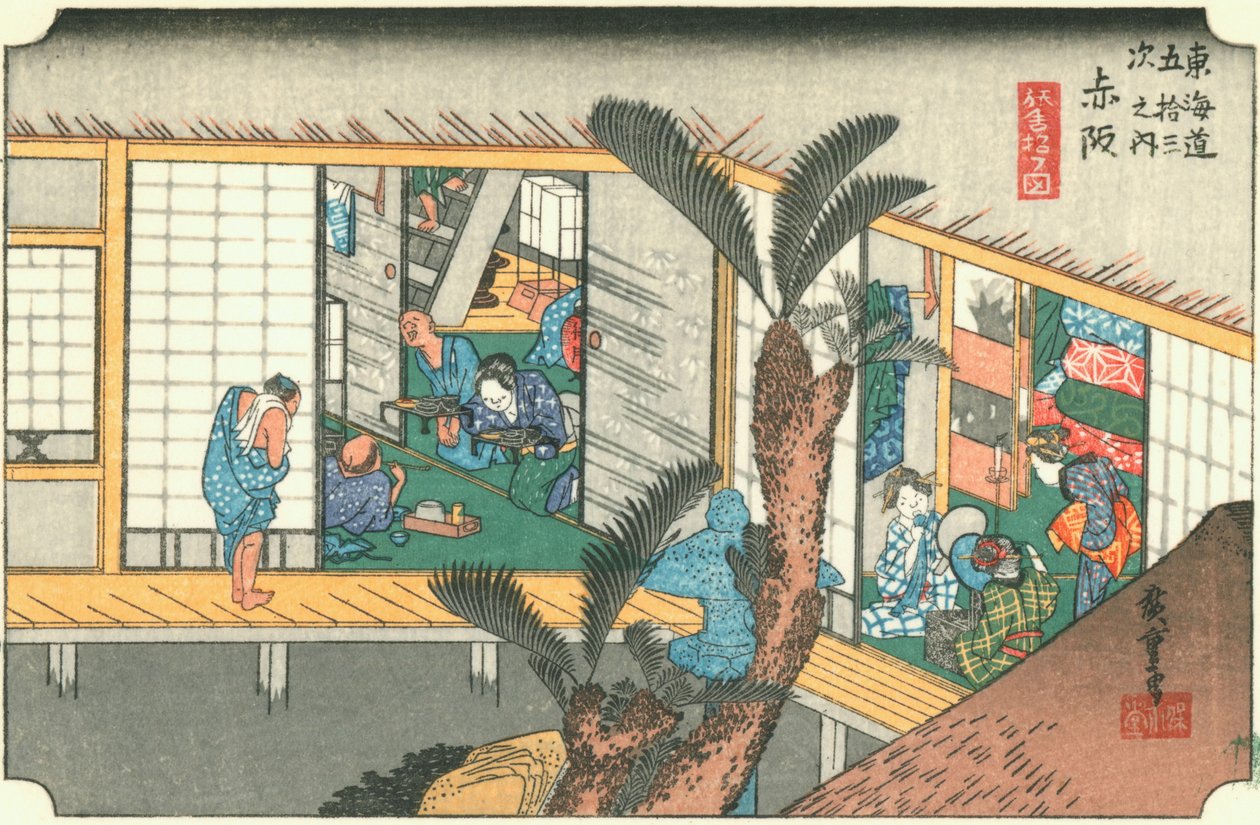 Akasaka von Hiroshige