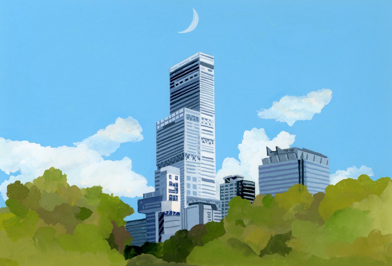 Osaka Abeno Harukasu, 2016 von Hiroyuki Izutsu