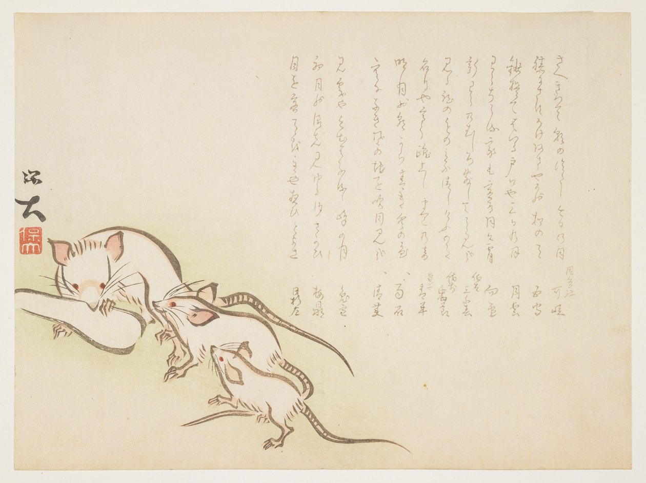 (Weiße Mäuse), Januar 1864 von Hodai