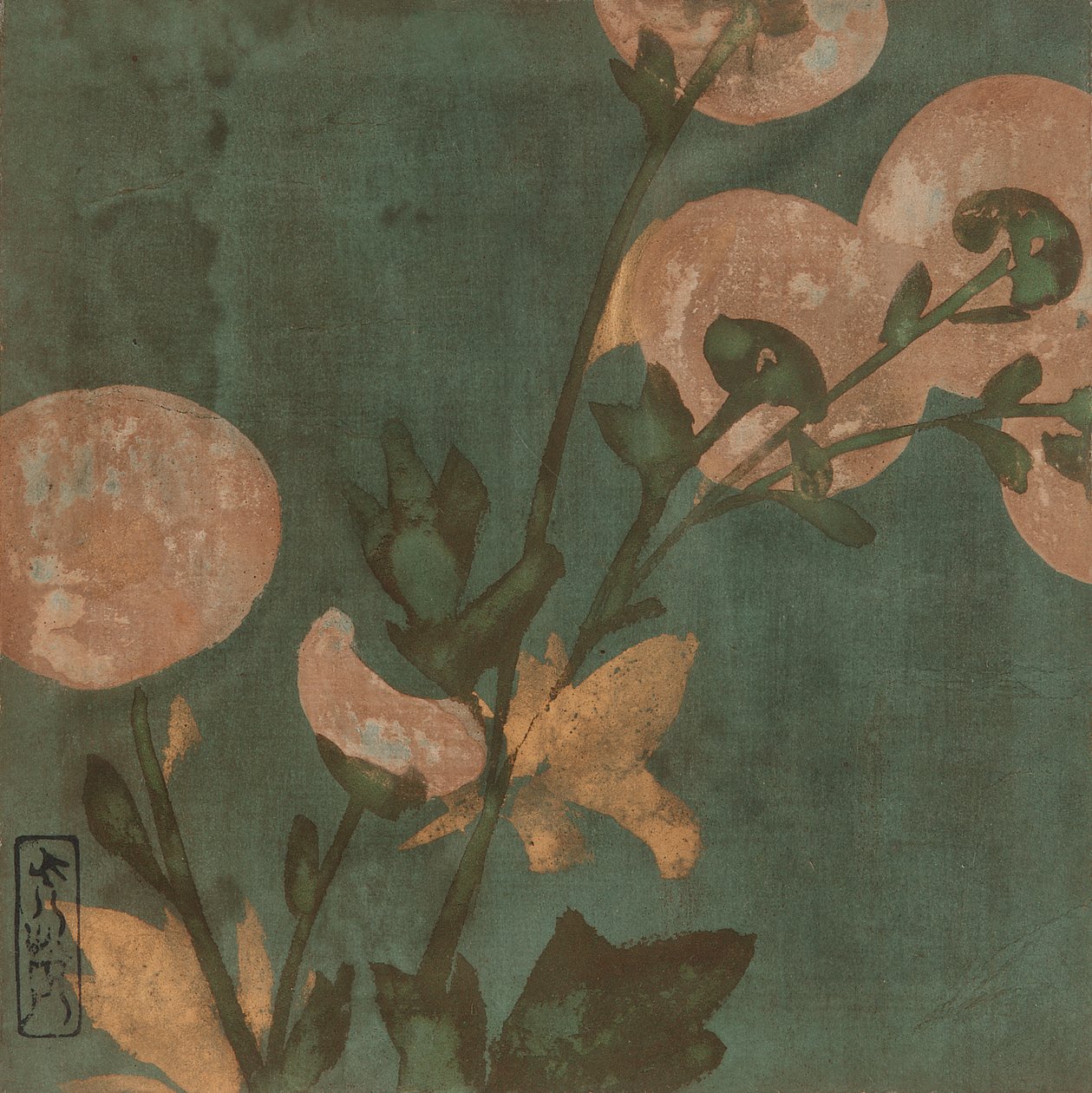 Chrysanthemen, Edo-Periode, spätes 16. bis frühes 17. Jahrhundert von Hon